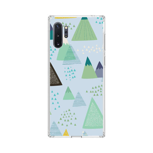 Colorful Abstract Mountain Pattern Samsung Galaxy Note10 Plus Case