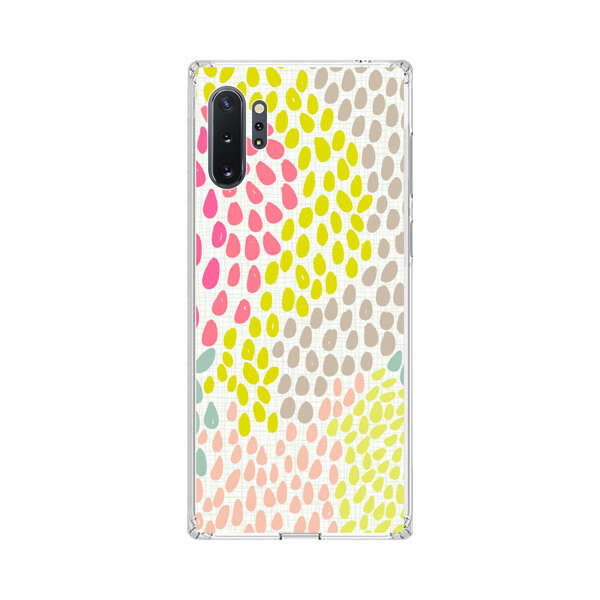 Colorful Abstract Teardrop Pattern Samsung Galaxy Note10 Plus Case