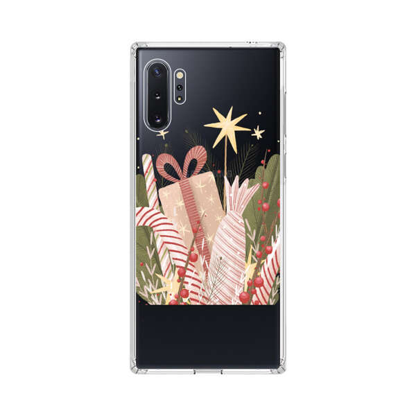 Festive Candy Canes and Holiday Gifts Samsung Galaxy Note10 Plus Case