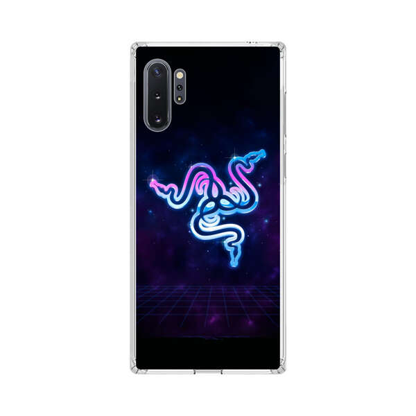 Glowing Neon Triple Snake Samsung Galaxy Note10 Plus Case