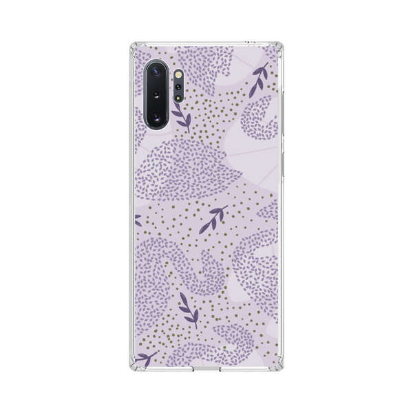 Lavender Swan Pattern Samsung Galaxy Note10 Plus Case