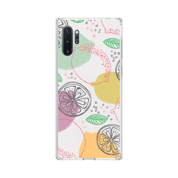 Lemon Colorful Abstract Pattern Samsung Galaxy Note10 Plus Case