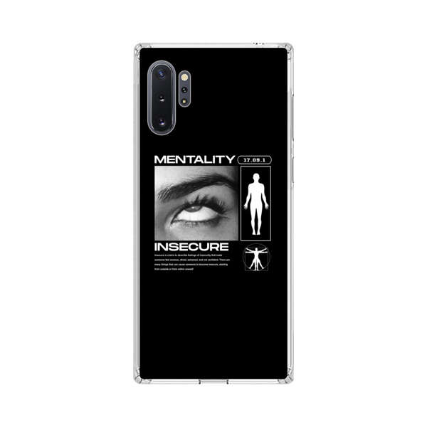 Mentality Insecure Eye Art Samsung Galaxy Note10 Plus Case