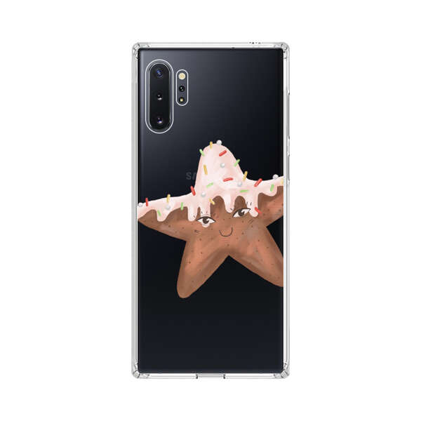 Smiling Gingerbread Star Cookie Samsung Galaxy Note10 Plus Case