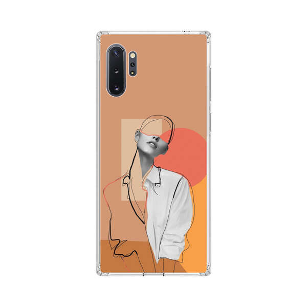 Stylish Abstract Portrait Art Samsung Galaxy Note10 Plus Case