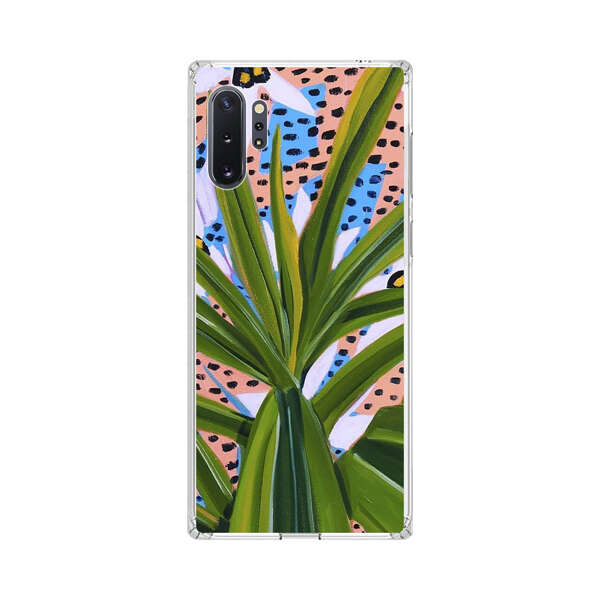 Tropical Leaves Abstract Pattern Samsung Galaxy Note10 Plus Case