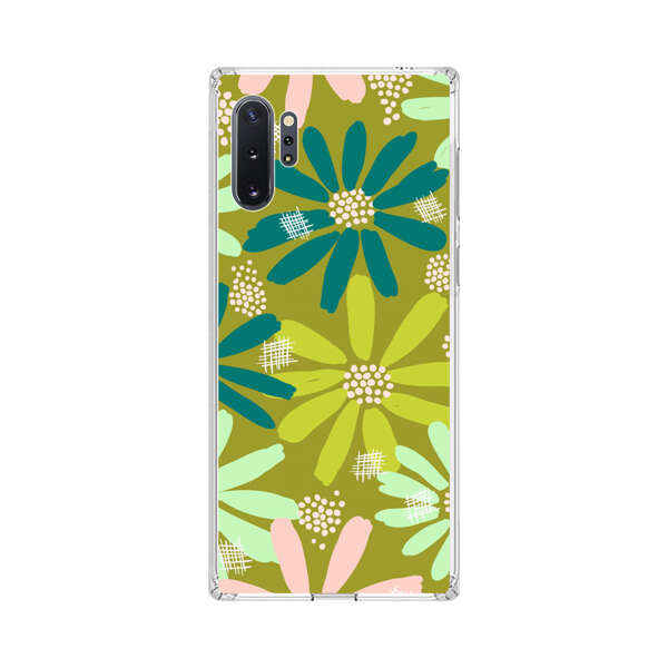 Vibrant Floral Daisy Pattern Samsung Galaxy Note10 Plus Case