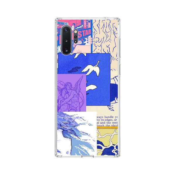 Vibrant Retro Pop Art Collage Samsung Galaxy Note10 Plus Case