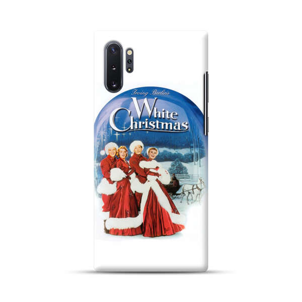Classic White Christmas Scene Samsung Galaxy Note10 Plus Hard Case