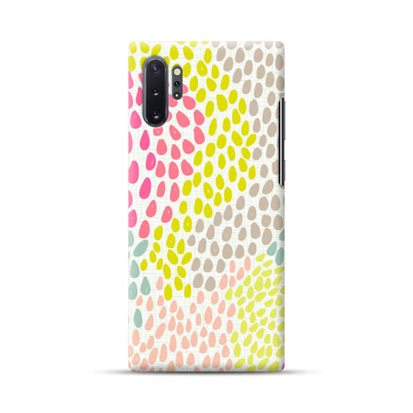 Colorful Abstract Teardrop Pattern Samsung Galaxy Note10 Plus Hard Case