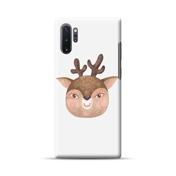 Cute Cartoon Deer Face Samsung Galaxy Note10 Plus Hard Case