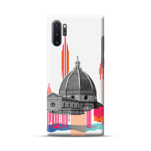 Florence Cathedral Dome Artistic Illustration Samsung Galaxy Note10 Plus Hard Case