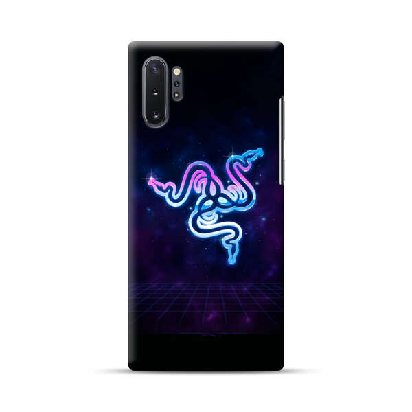 Glowing Neon Triple Snake Samsung Galaxy Note10 Plus Hard Case