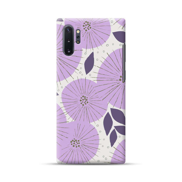 Lavender Flower Pattern Samsung Galaxy Note10 Plus Hard Case