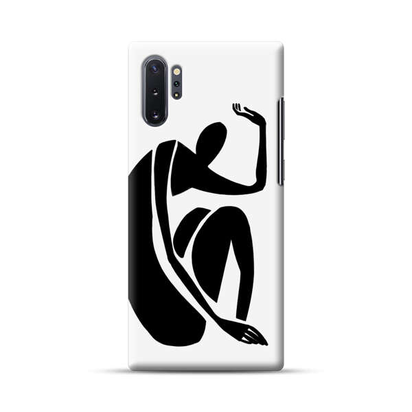 Minimalist Abstract Human Figure Samsung Galaxy Note10 Plus Hard Case