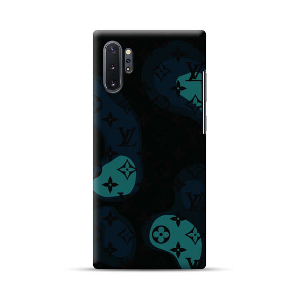 Modern Abstract Question Marks with Luxury Motifs Samsung Galaxy Note10 Plus Hard Case