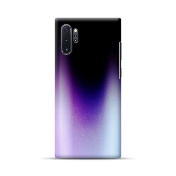 Purple Blue Gradient Flame Samsung Galaxy Note10 Plus Hard Case