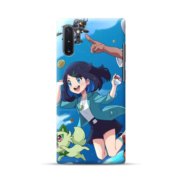 Vibrant Cartoon Characters Adventure Samsung Galaxy Note10 Plus Hard Case