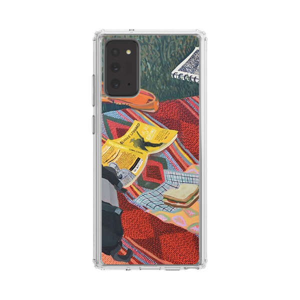 Charming Picnic Scene with Blanket and Food Samsung Galaxy Note20 (5G) Case
