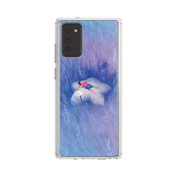 Child Relaxing in Dreamy Field Samsung Galaxy Note20 (5G) Case