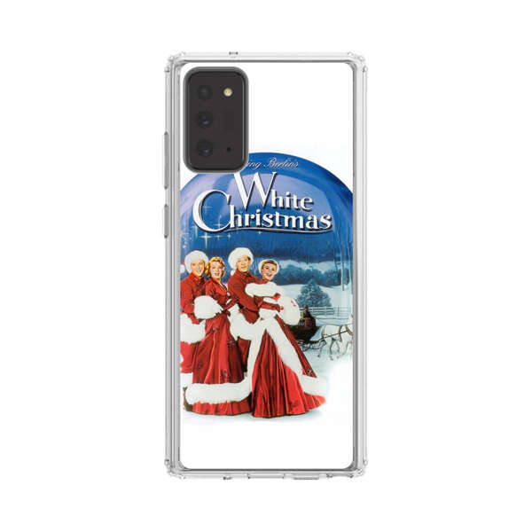 Classic White Christmas Scene Samsung Galaxy Note20 (5G) Case