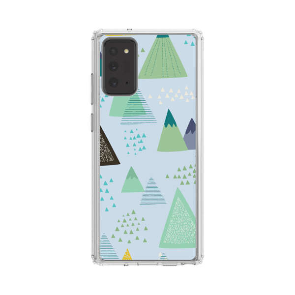 Colorful Abstract Mountain Pattern Samsung Galaxy Note20 (5G) Case
