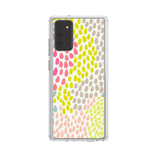 Colorful Abstract Teardrop Pattern Samsung Galaxy Note20 (5G) Case