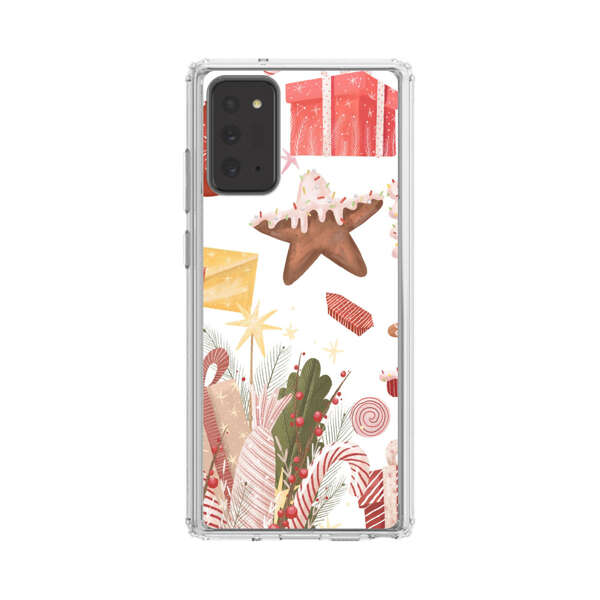 Holiday Gingerbread Candy Cane Gifts Samsung Galaxy Note20 (5G) Case