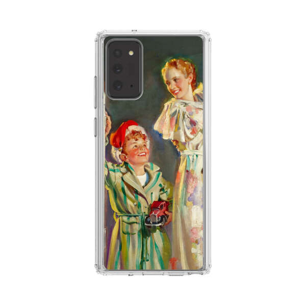 Joyful Family Christmas Celebration Samsung Galaxy Note20 (5G) Case