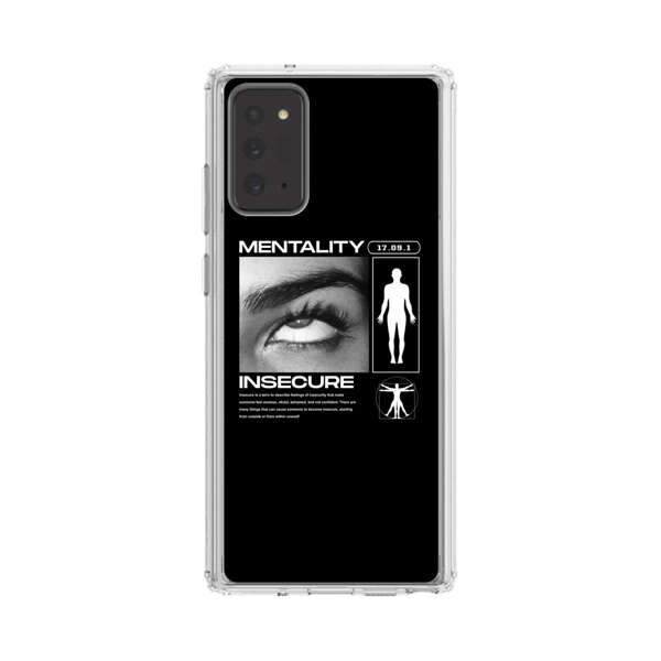 Mentality Insecure Eye Art Samsung Galaxy Note20 (5G) Case