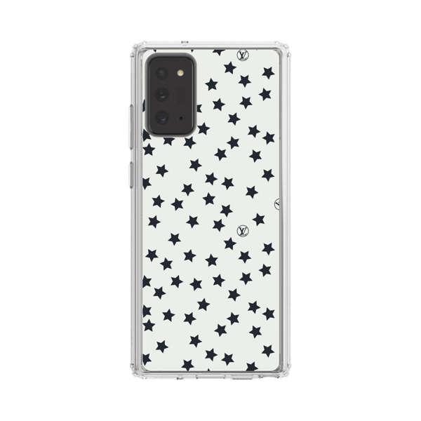 Minimalist Black Stars Pattern Samsung Galaxy Note20 (5G) Case