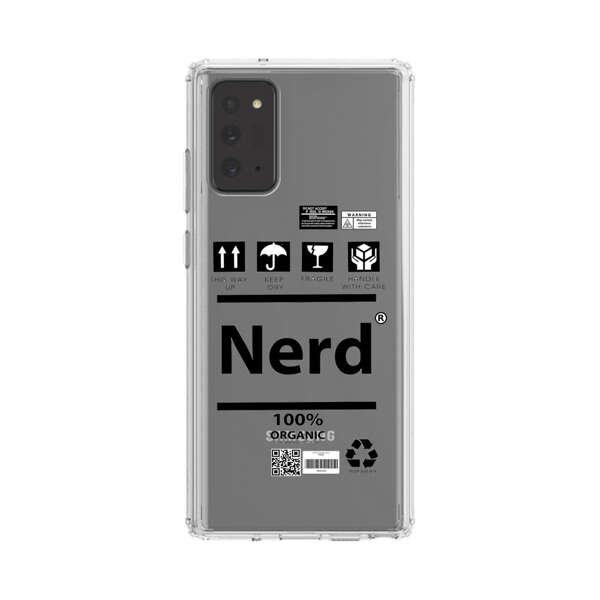 Minimalist Nerd Shipping Icons Design Samsung Galaxy Note20 (5G) Case