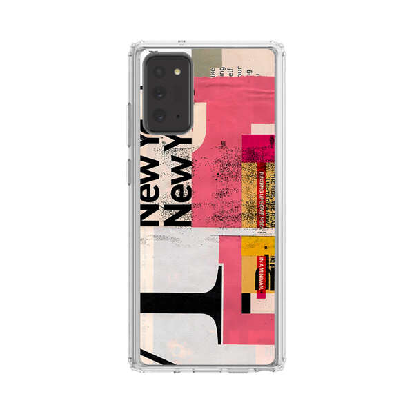 Modern Abstract Collage Artwork Samsung Galaxy Note20 (5G) Case