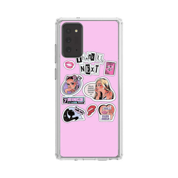 Pop Art Fashion Stickers Samsung Galaxy Note20 (5G) Case