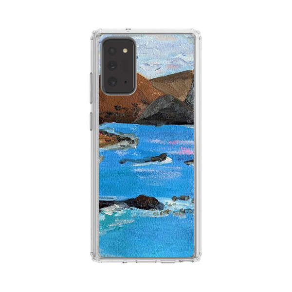 Rocky Coastline Ocean Painting Samsung Galaxy Note20 (5G) Case