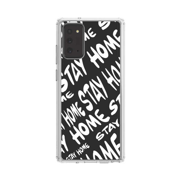 Stay Home Pattern Samsung Galaxy Note20 (5G) Case