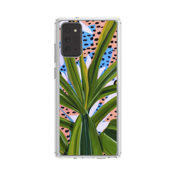 Tropical Leaves Abstract Pattern Samsung Galaxy Note20 (5G) Case