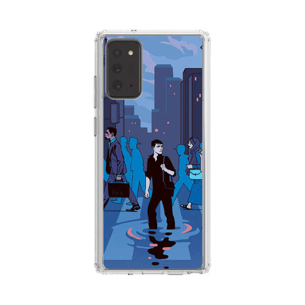Urban Lonely Person Crosswalk Samsung Galaxy Note20 (5G) Case
