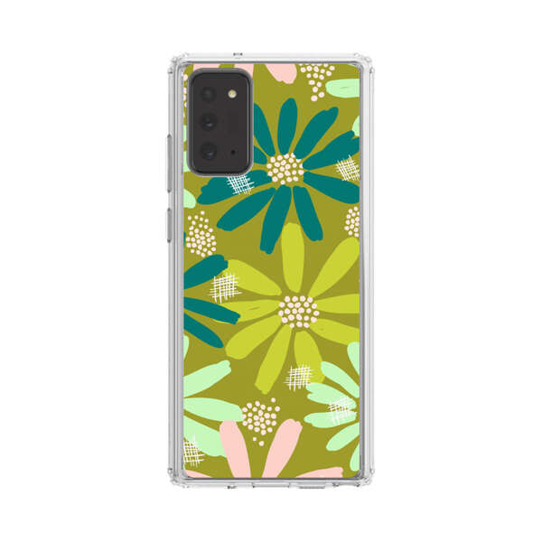 Vibrant Floral Daisy Pattern Samsung Galaxy Note20 (5G) Case