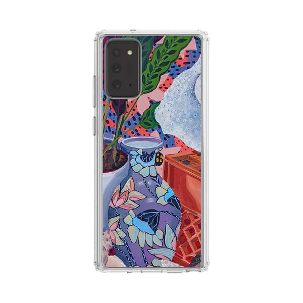 Vibrant Still Life with Plants and Vase Samsung Galaxy Note20 (5G) Case