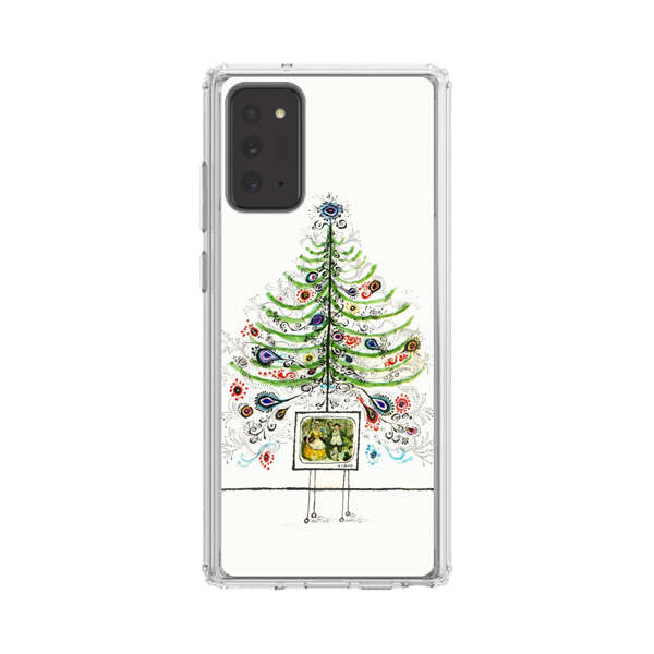 Whimsical Christmas Tree Artistic Design Samsung Galaxy Note20 (5G) Case