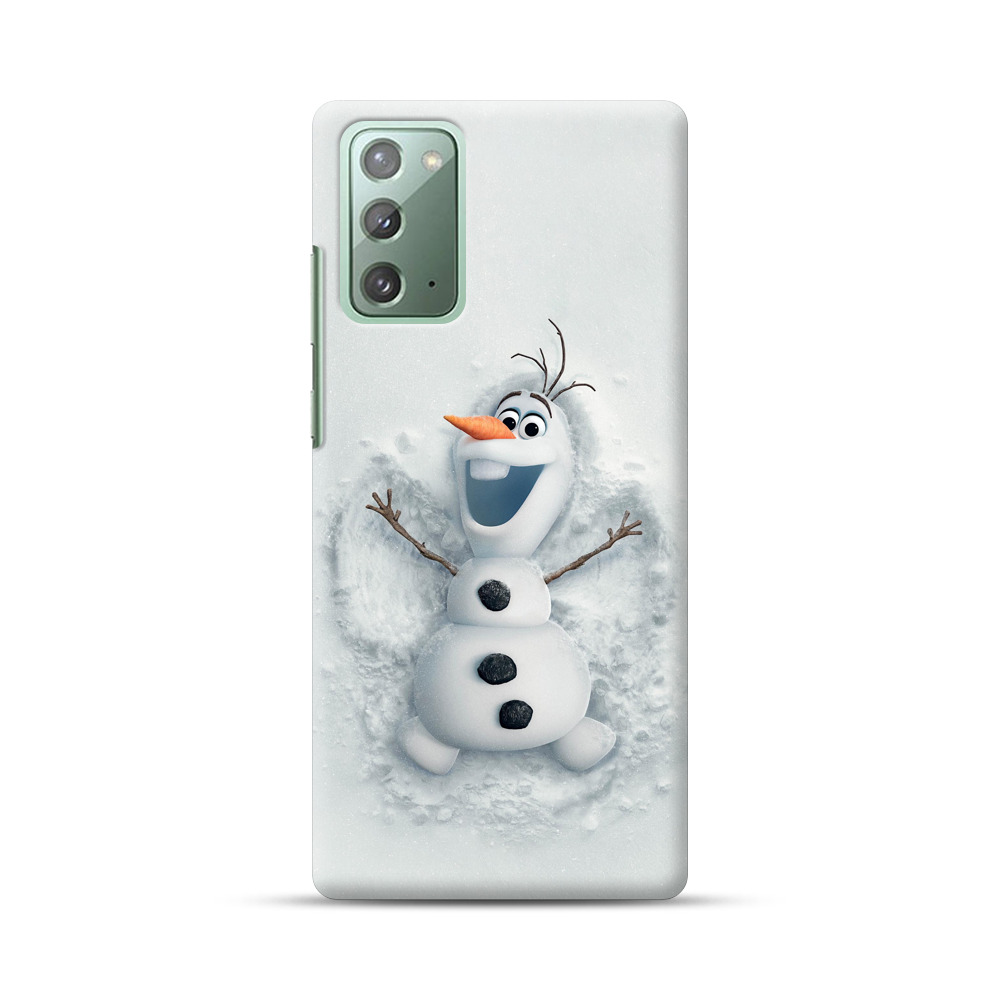 frozen snowman Samsung Galaxy Note20 (5G) Hard Case