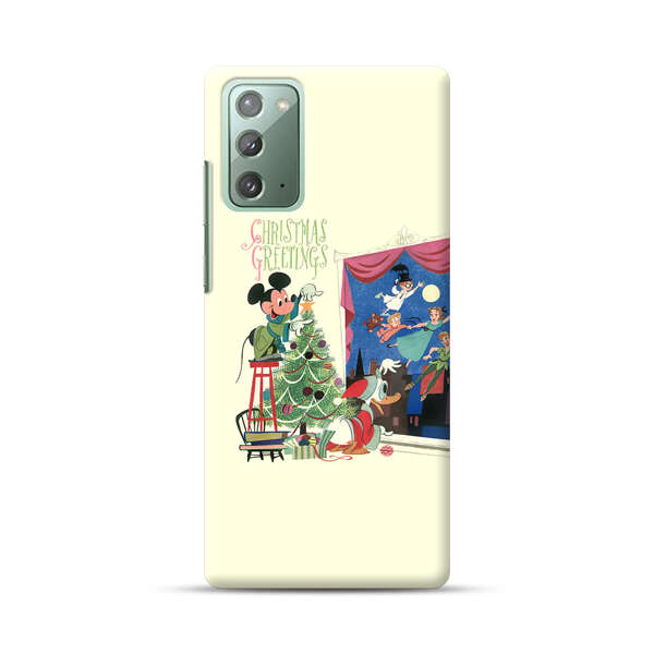 Christmas Disney Mickey Mouse and Peter Pan Samsung Galaxy Note20 (5G) Hard Case