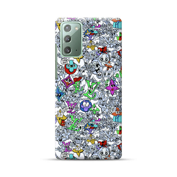 Colorful Cartoon Graffiti Pattern Samsung Galaxy Note20 (5G) Hard Case