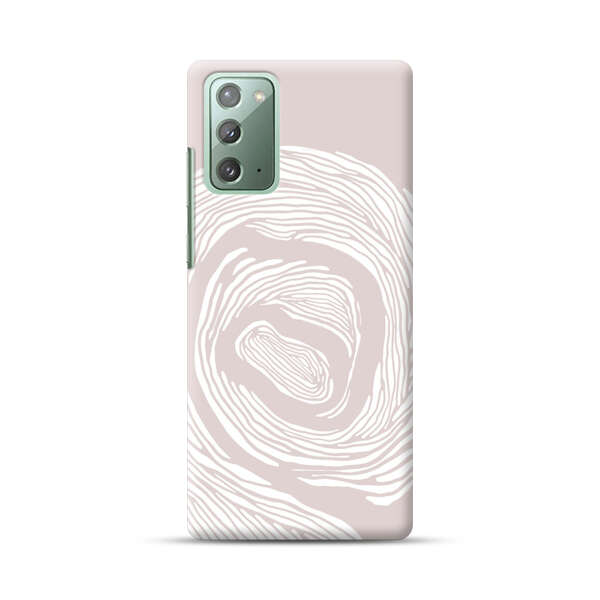 Elegant Abstract Swirl Samsung Galaxy Note20 (5G) Hard Case