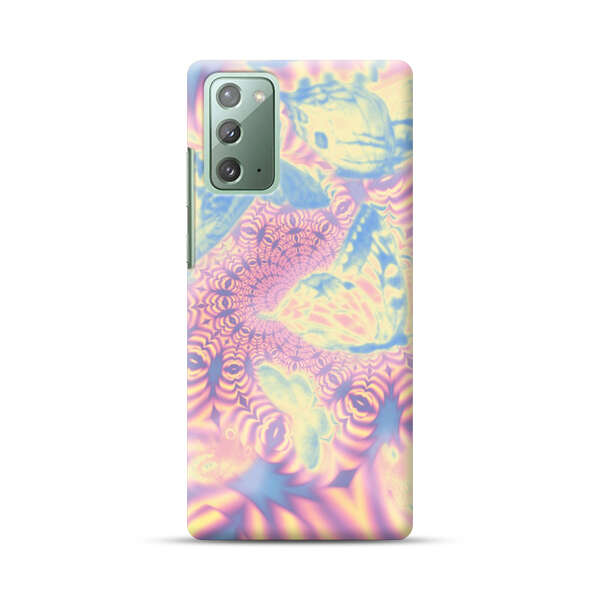 Ethereal Butterflies Psychedelic Swirl Samsung Galaxy Note20 (5G) Hard Case