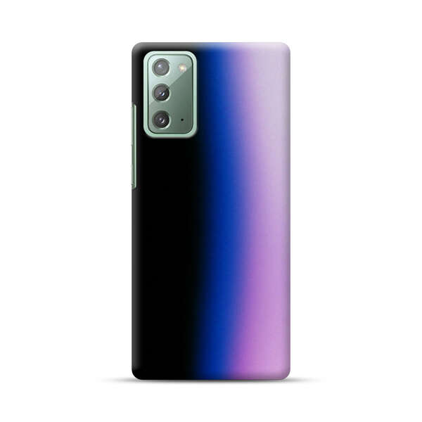 Gradient Black Blue Pink Purple Samsung Galaxy Note20 (5G) Hard Case