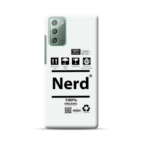 Minimalist Nerd Shipping Icons Design Samsung Galaxy Note20 (5G) Hard Case