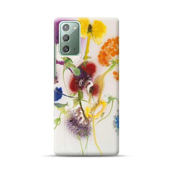 Vibrant Abstract Floral Artwork Samsung Galaxy Note20 (5G) Hard Case