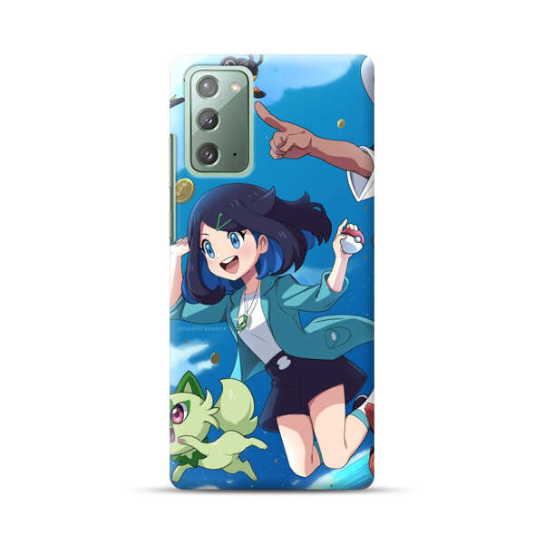 Vibrant Cartoon Characters Adventure Samsung Galaxy Note20 (5G) Hard Case